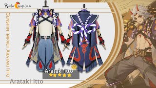 Genshin Impact Arataki Itto Cosplay Costume Pre Sale