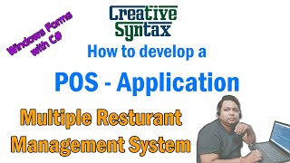 POS Application C - Restaurants Management System
