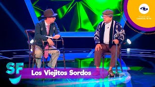 Los Viejitos Sordos discuten al intentar hablar de poesía