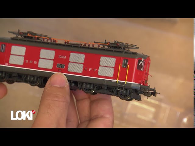Ensemble Train Piko H0 - SBB E-Lok Re 484 + 2 Wagons EC - DCC - Neuf Sous Blister