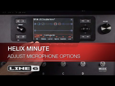 Helix Minute: Adjust Microphone Options
