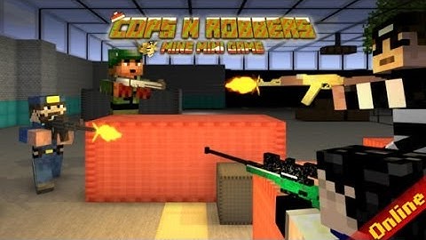 Cops N Robbers (FPS) MineCraft Style GamePlay