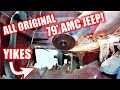 Fixing the floor windows in a AMC Jeep ;) Metal repair in tricky areas! Step by step how-to!