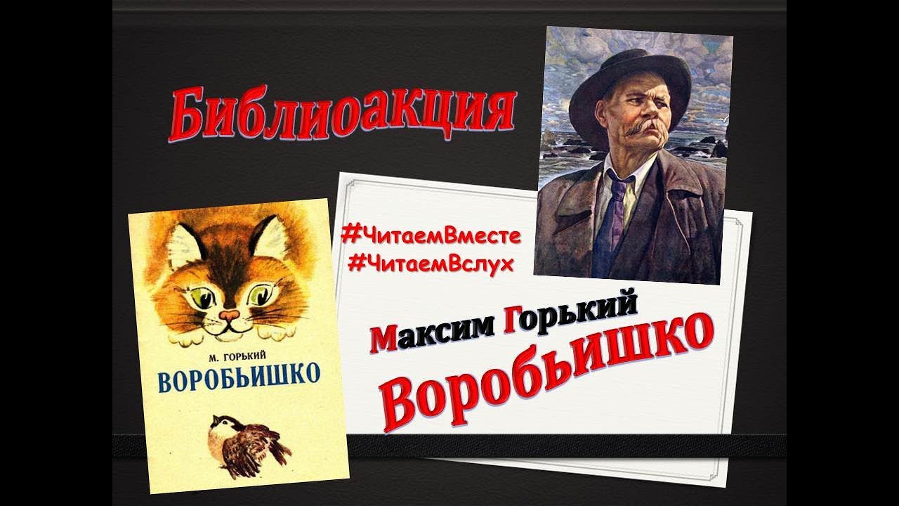 Максим Горький Воробьишко - YouTube