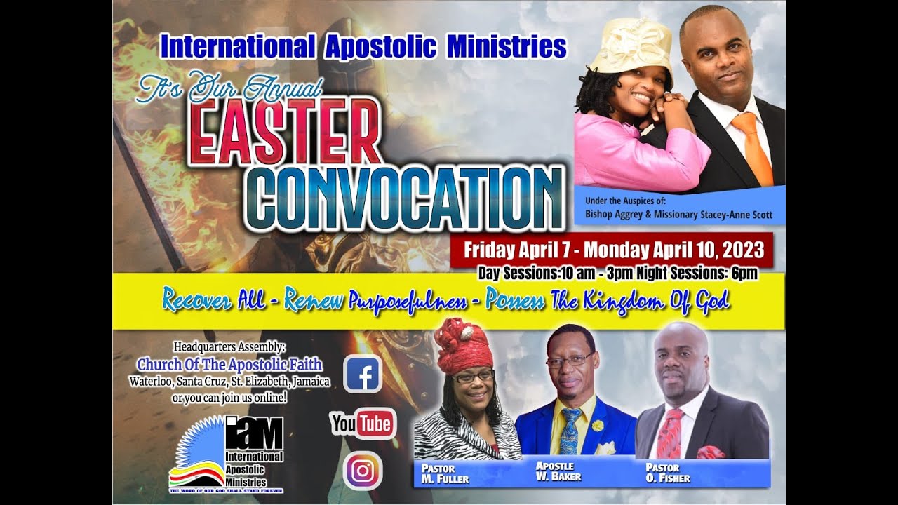 Easter Convocation 2023 // Good Friday Night Session - Part 1
