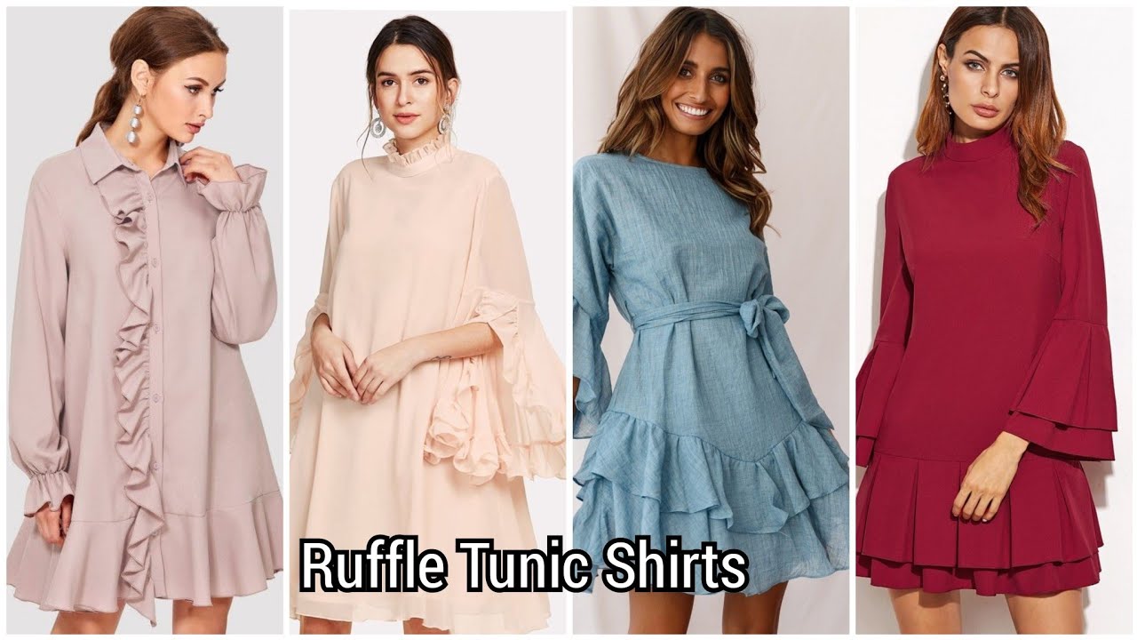 Top Trendy Unique & Stylish Tunic Top & Stylish Shirts Designs For Girls (2020)