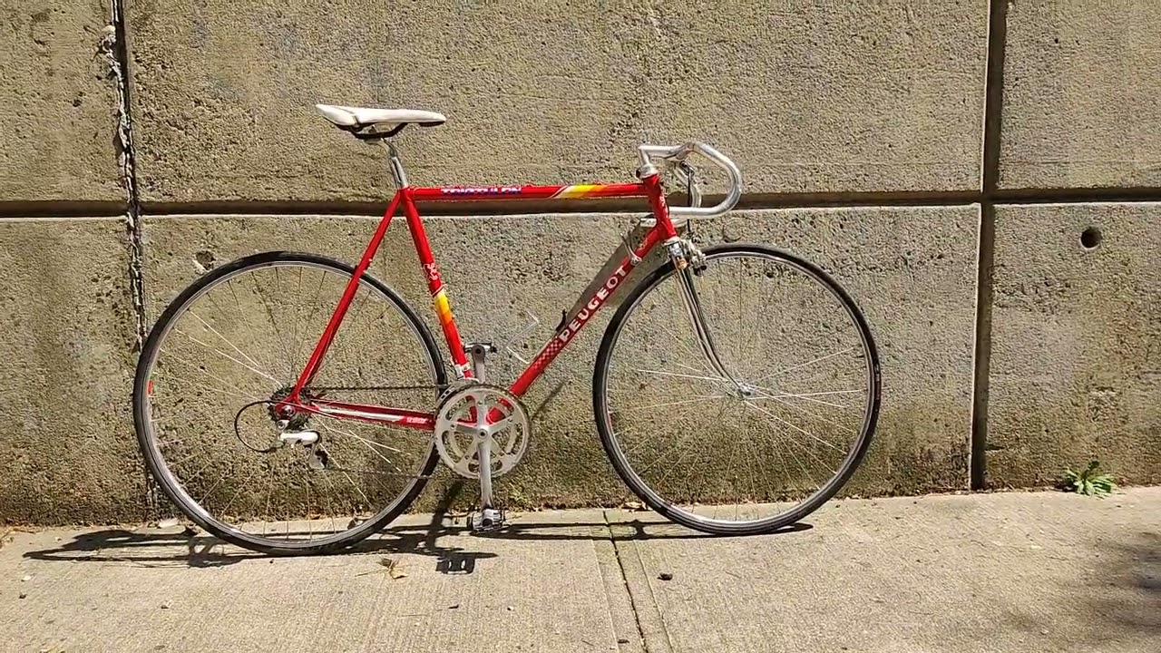 Selling day! Peugeot Triathlon (Super Vitus) Bike - YouTube