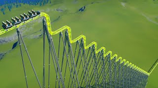 Stairs Down Roller Coaster - Planet Coaster