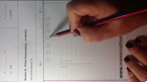Ladder Method - Prime Factorisation