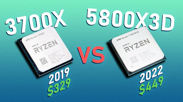 AMD Ryzen 7 3700X vs Ryzen 7 5800X: ¿Cuál es el mejor en rendimiento?