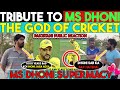 A Tribute to MS Dhoni❤️ ( From Pakistan) | The GOD of Cricket 😱