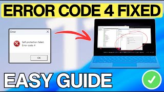 How To Fix Self Protection Failed - Error Code 4 (QUICK & EASY) 2026