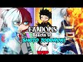 +18 Fandoms reacts to Each Other || Shoto Todoroki || 4.5/? || My Hero Academia || W.I.P ||