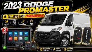 2021-2025 Dodge Promaster Smart key all keys lost programming with Autel, Otofix IM2