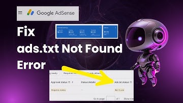 Fix ads.txt Not Found Error in Under 9 Minutes | CodePress Academy #ads.txt #adsense error fix
