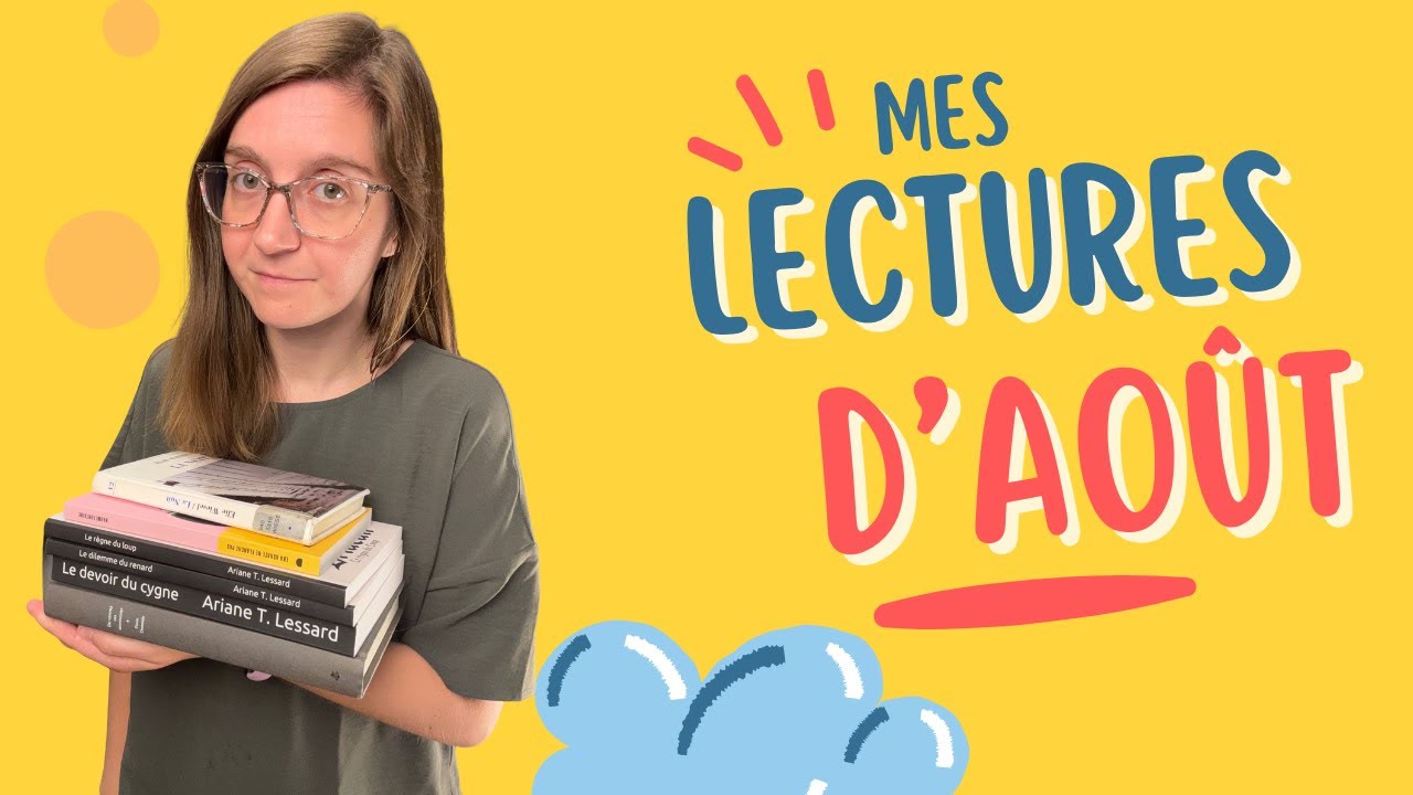 Lectures difficiles à l'horizon | Mes lectures du mois d'août 2025