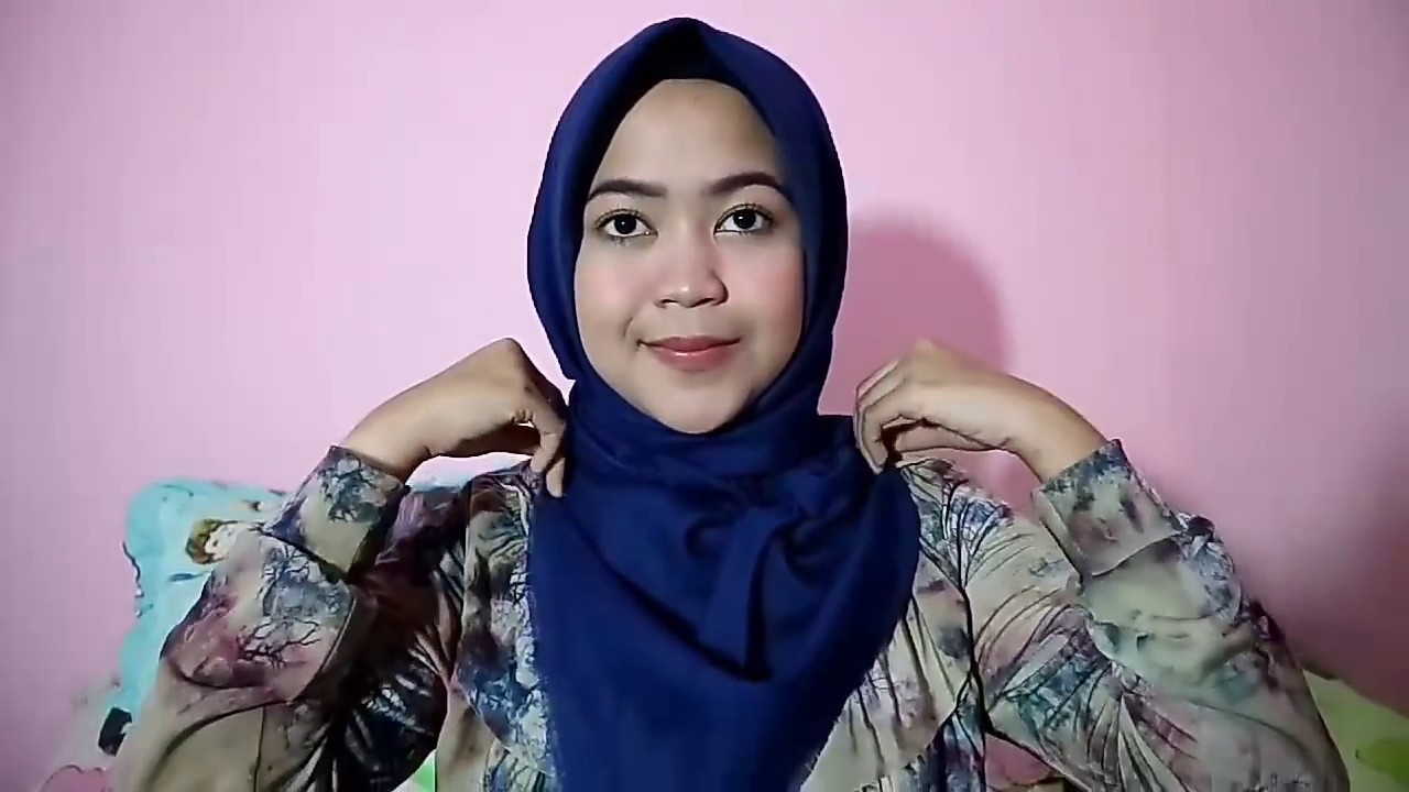 Tutorial Hiijab Rawis Segi Empat Part 2 YouTube