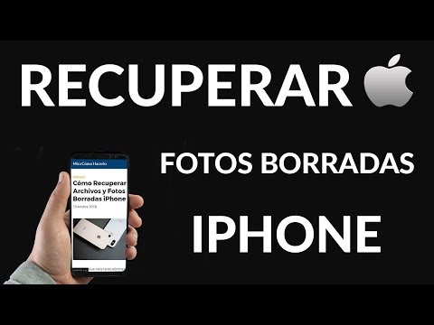 Cómo Recuperar Archivos y Fotos Borradas iPhone