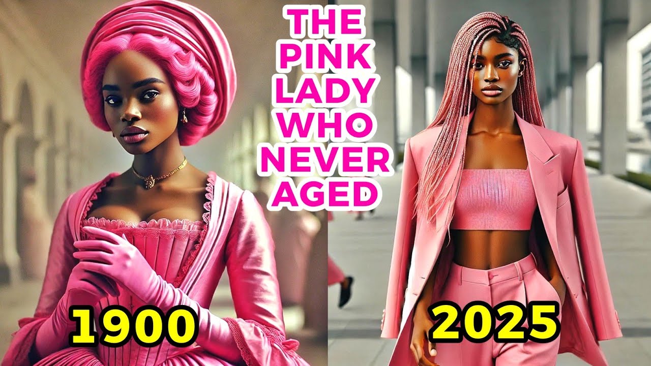 THE PINK LADY WHO NEVER AGED 