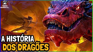 A HISTÓRIA DOS DRAGÕES DA TERRA-MÉDIA [GLAURUNG, ANCALAGON E SMAUG]