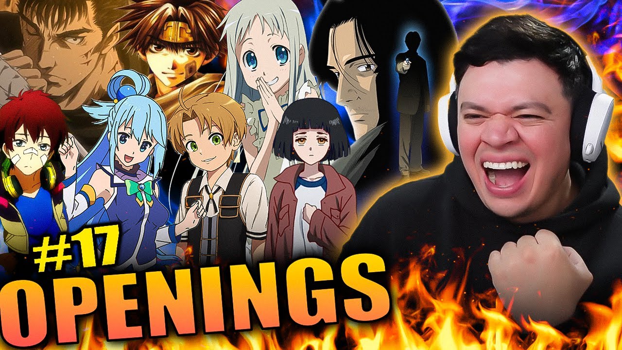 Reacting to ANIME Openings for the FIRST TIME #17