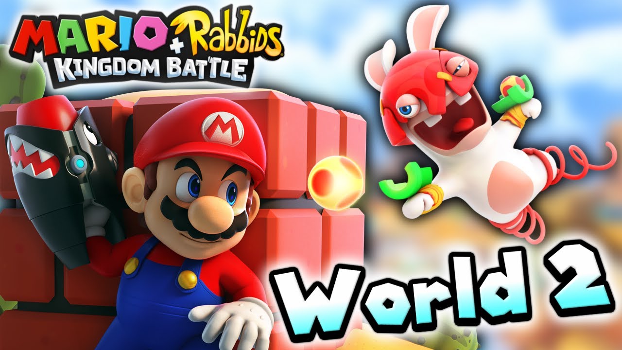 Mario + Rabbids Kingdom Battle - Walkthrough - (WORLD 2) SHERBET DESERT