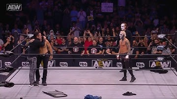 Jeff Hardy & Matt Hardy  come Face to Face with Sting & Darbi Aew Dynamite Highlights 9/3/2022