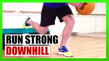 How to Build Strength for Running Downhill (and save your KNEES!)