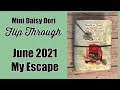 June 2021 My Escape Mini Daisy Dori Flip Through - Cocoa Daisy