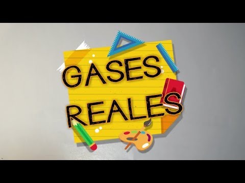 GASES REALES-ECUACIÓN DE VAN DER WAALS