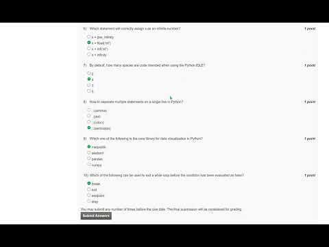 NPTEL || Business Analytics & Text Mining Modeling using Python || Week-2 Assignment || July 2025