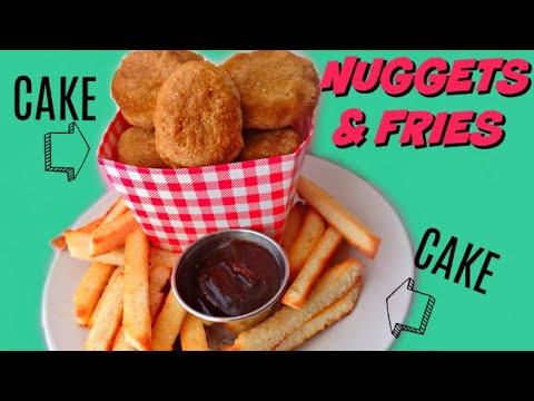 Chicken Nuggets Cake Birthday Surprise!! | Ranz and Niana - YouTube