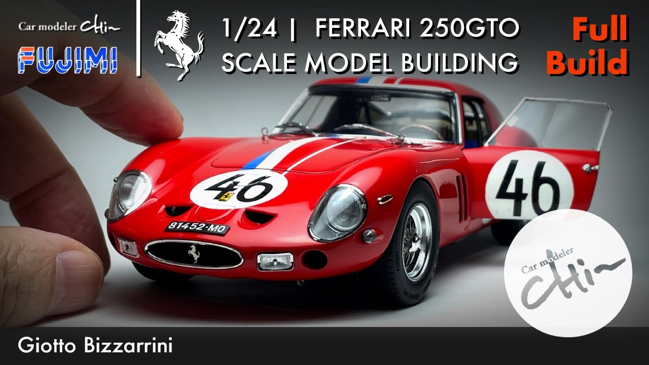 1/24 FUJIMI | FERRARI 250GTO | Full Buil - YouTube