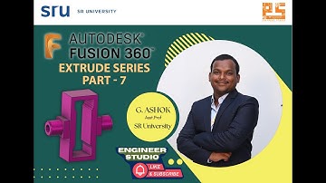 Autodesk Fusion 360 Extrude Tutorial | Extrude Series – Part 6