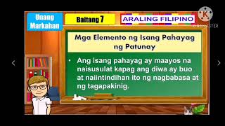Mga Pahayag sa Pagbibigay Patunay