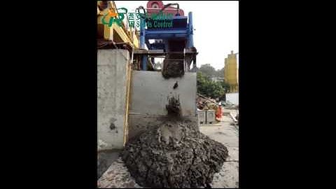 Drilling mud centrifuge is in function.