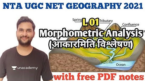 L-1 | Geographical Technique | Morphometric Analysis | Linear, Areal, Relief Aspects | By Ankit Sir