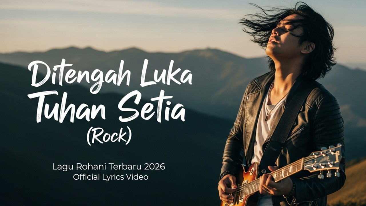 Ditengah Luka Tuhan Setia (Rock) 🙏 Artania Siagian (Official Lyrics Video)