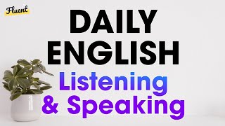 Listening & Speaking — Common Short Expressions in English