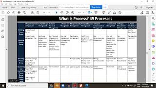 PMP 49 Process