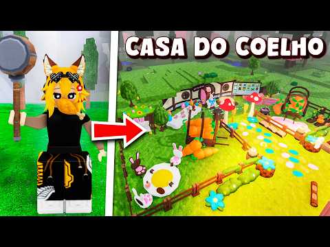 🦊🛠️I built a BASE in the RABBIT'S HOUSE in 99 Nights🏠