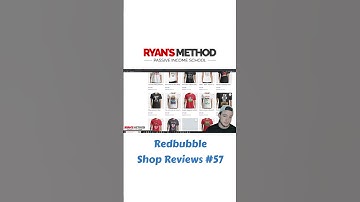 Redbubble Shop Reviews #57 | Working Towards Q4 All Year! #shorts