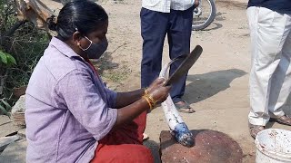 Fastest Fish Cutting Skills|Live Murrel Fish Clean And Fillet Videos|koramenu cutting by indian lady
