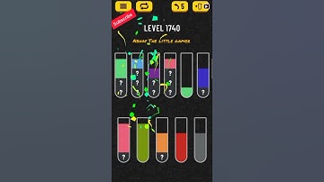 Water sort puzzle level 1740