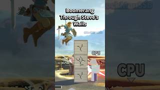 One Cool Interaction With Every Character VS Steve - Part 3 (Link) #smashbros #gaming #smashultimate
