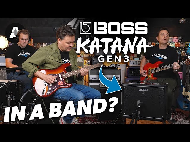 How Does BOSS KATANA Gen 3 Sound in a Band? class=