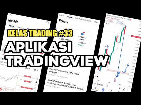 Tutorial Aplikasi Tradingview Di Hp Android Untuk Pemula || Kelas Trading #33