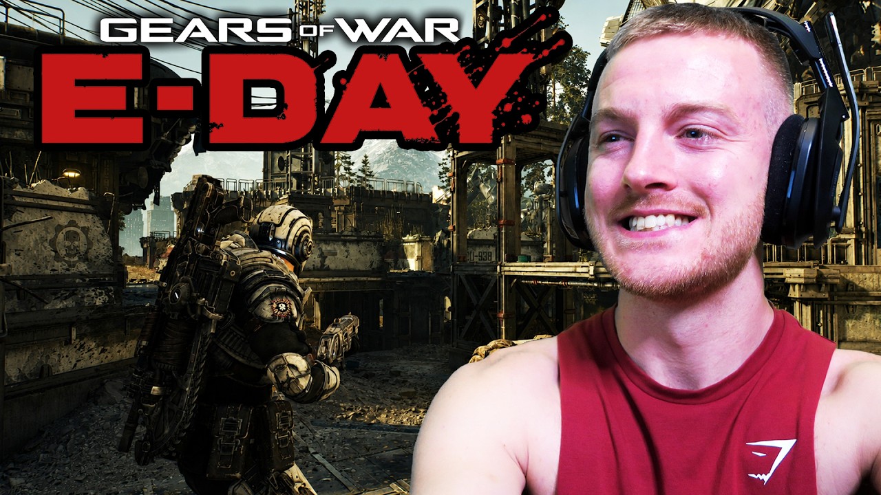 Gears of War E Day Multiplayer Gameplay TEAM DEATHMATCH Game Mode!