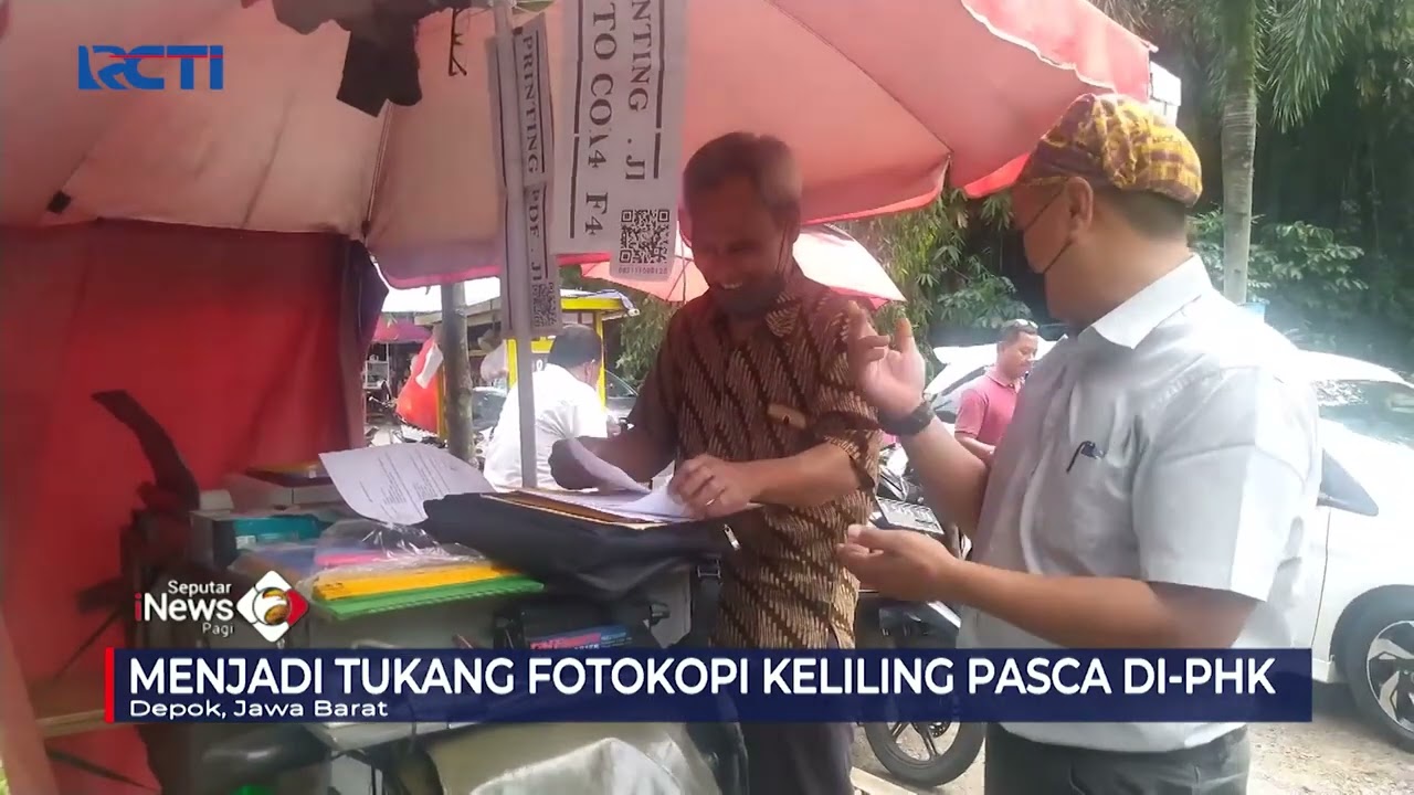 VIRAL! Tukang Fotokopi Keliling di Depok, Bisa Scan Barcode dan Print 