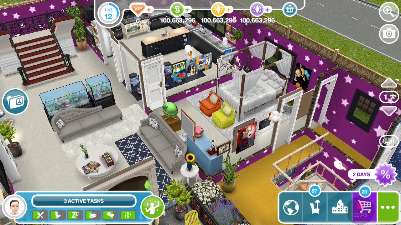 Sims freeplay...The grooving guru quest...hacked YouTube